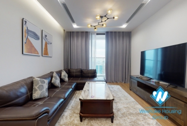 Nice four bedrooms apartment for rent in Vinhome Metropolis, Ha Noi